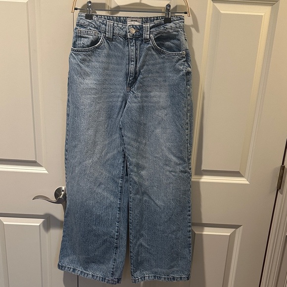 Cotton On Denim - Cotton:On Classic Wide Leg Women's Jeans - Light Blue